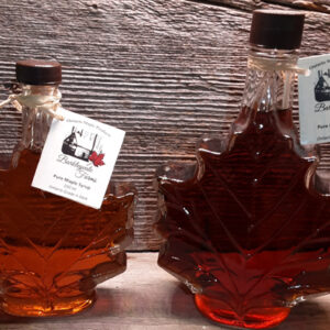 Maple Syrup-Fancy Glass