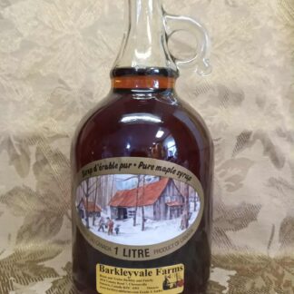 1 l Glass Jug Maple Syrup